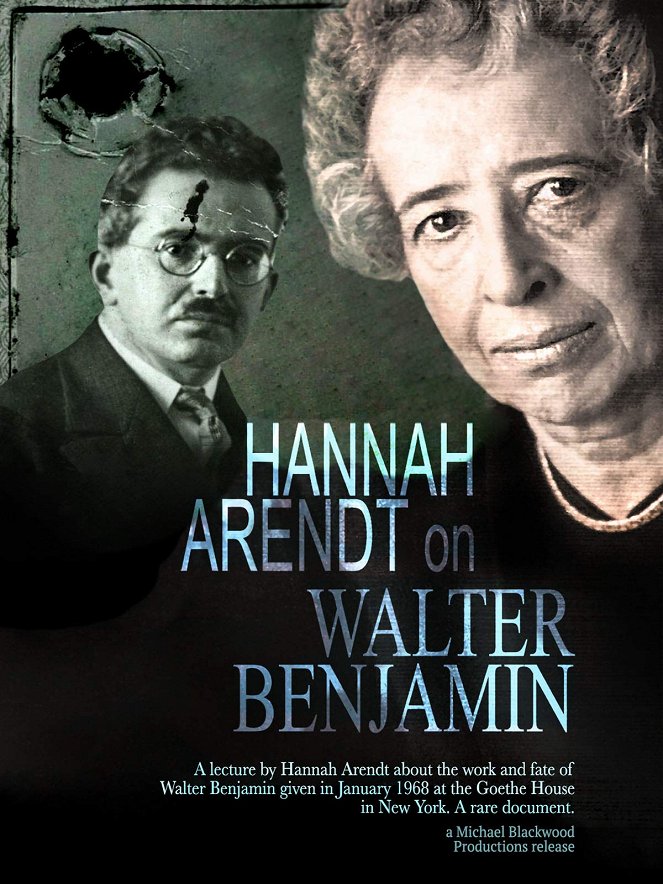 Hannah Arendt: On Walter Benjamin - Posters