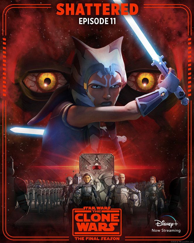 Star Wars: The Clone Wars - The Final Season - Star Wars: The Clone Wars - Shattered - Plakate