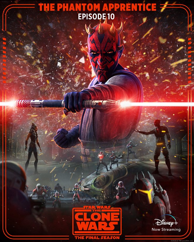 Star Wars: The Clone Wars - The Phantom Apprentice - Julisteet