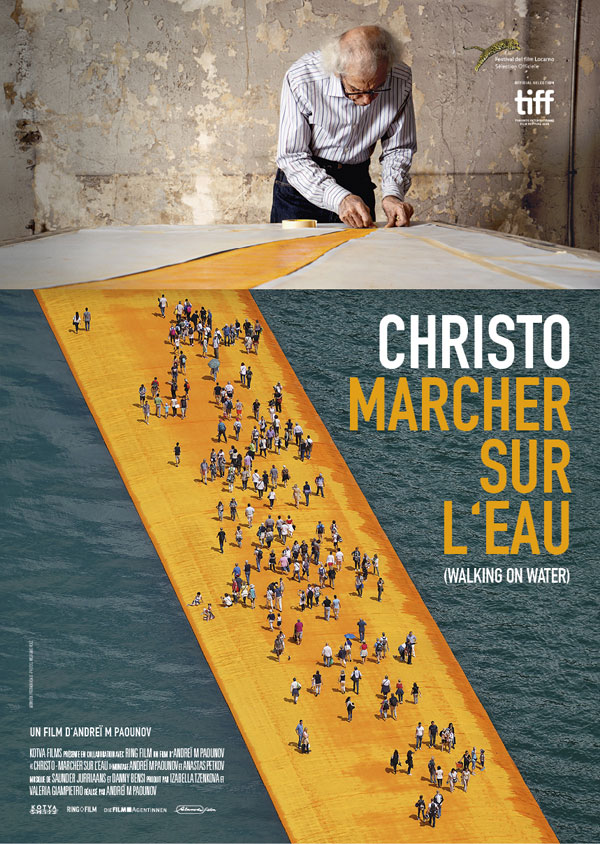 Christo - Marcher sur l'eau - Affiches
