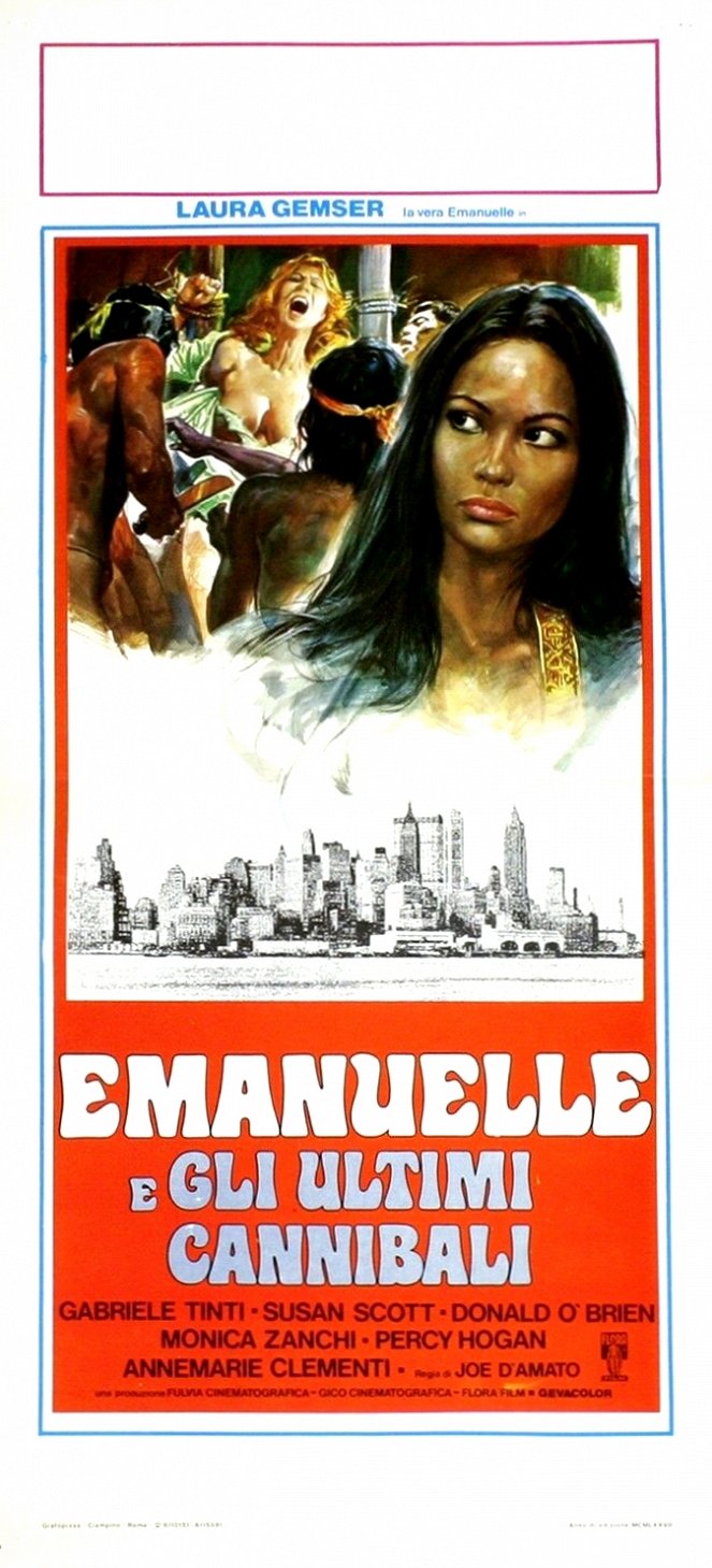 Emanuelle e gli ultimi cannibali - Plakate