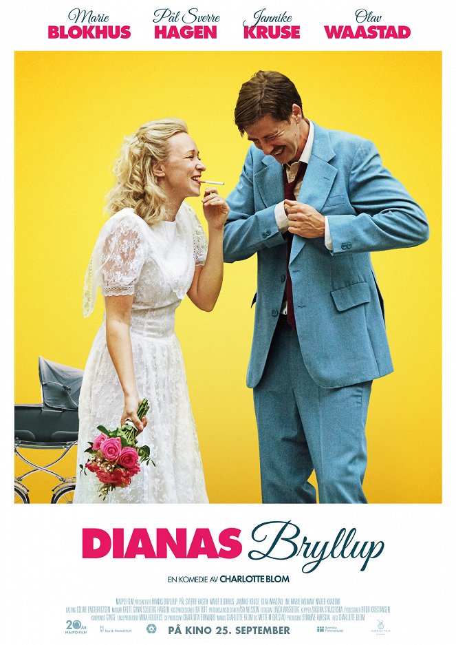 Dianas bryllup - Plakate