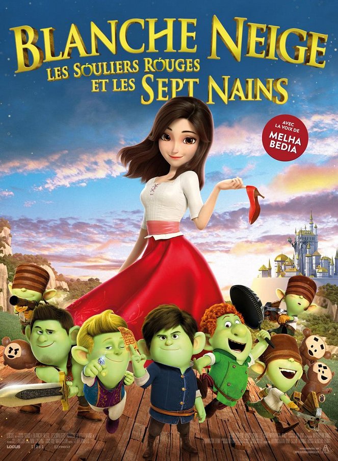 Blanche Neige, les souliers rouges et les sept nains - Affiches