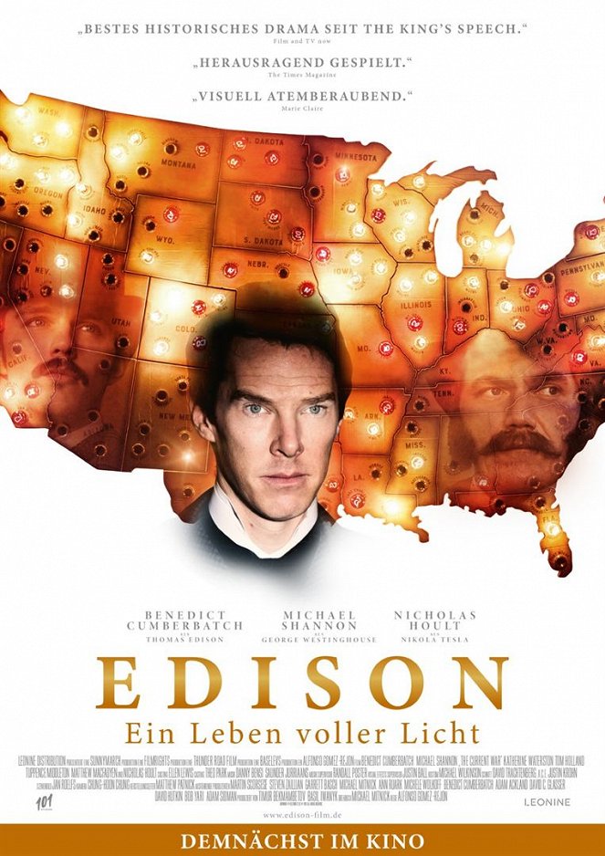 Edison - Ein Leben voller Licht - Plakate