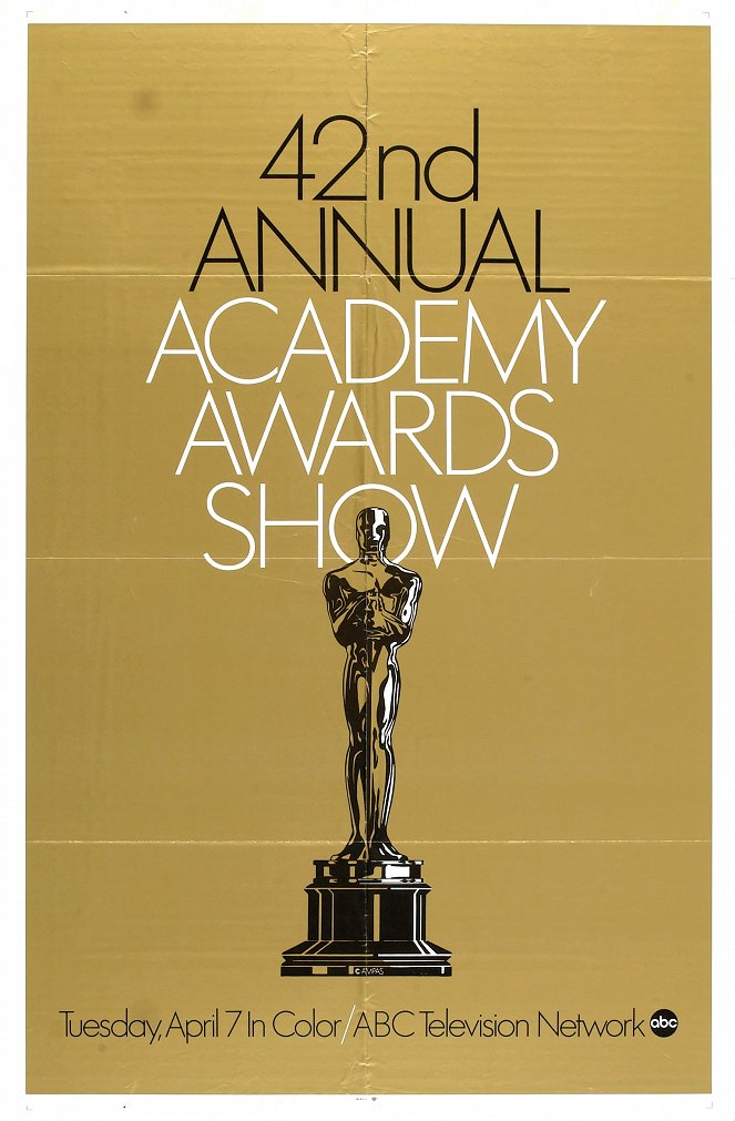 The 42nd Annual Academy Awards - Plakaty