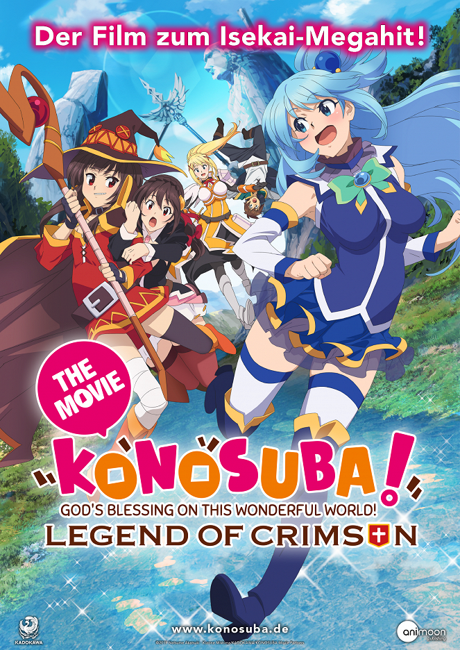 KonoSuba - God's Blessing on This Wonderful World!: Legend of Crimson - Plakate