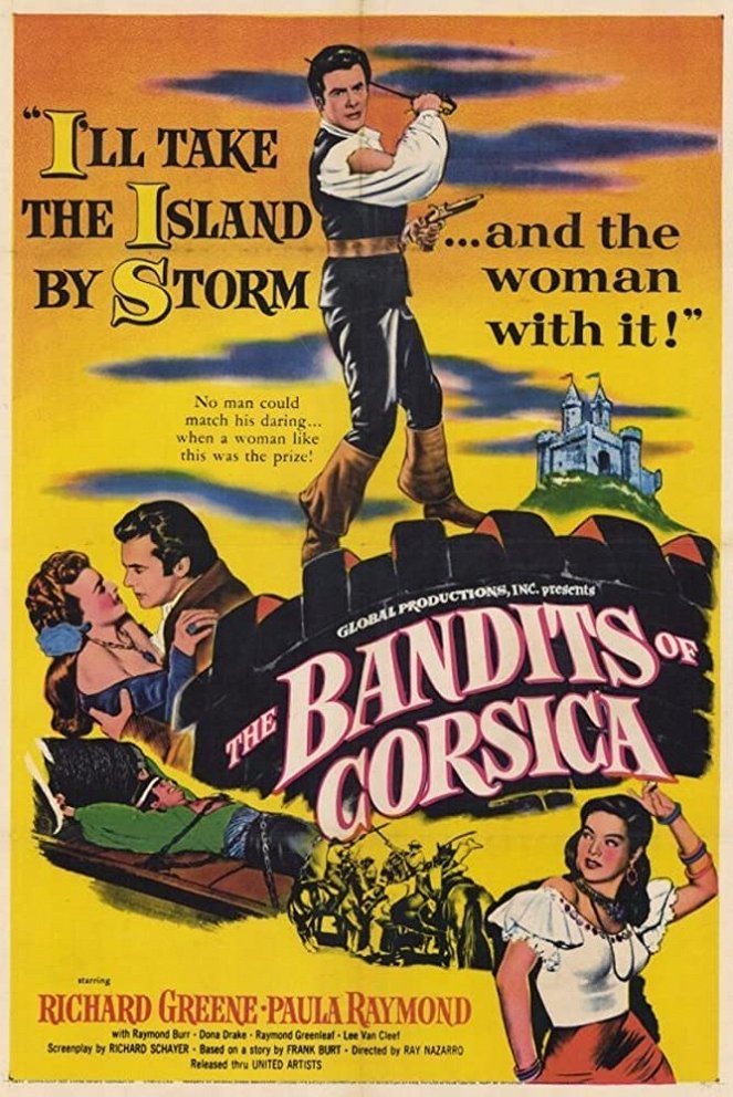 The Bandits of Corsica - Affiches