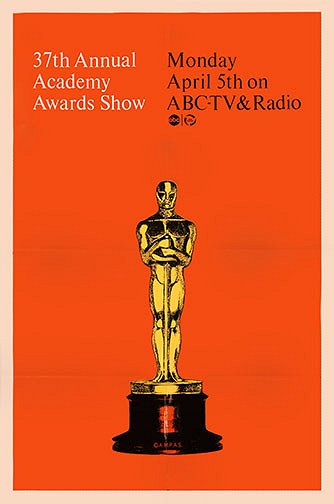The 37th Annual Academy Awards - Cartazes