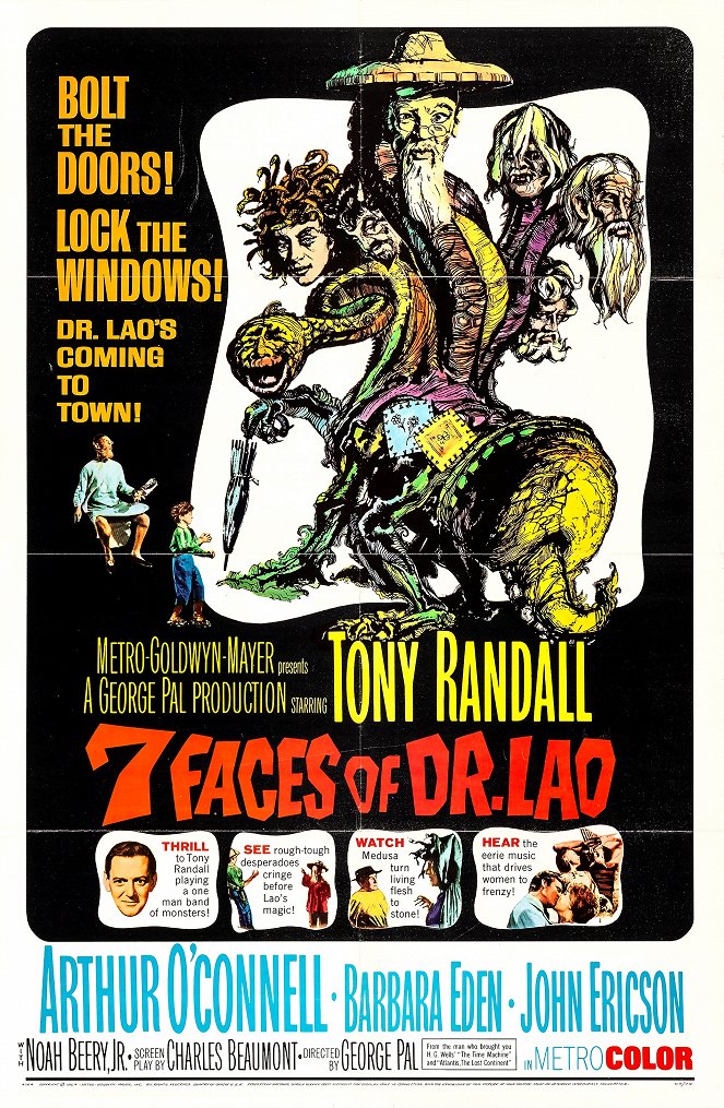 7 Faces of Dr. Lao - Posters