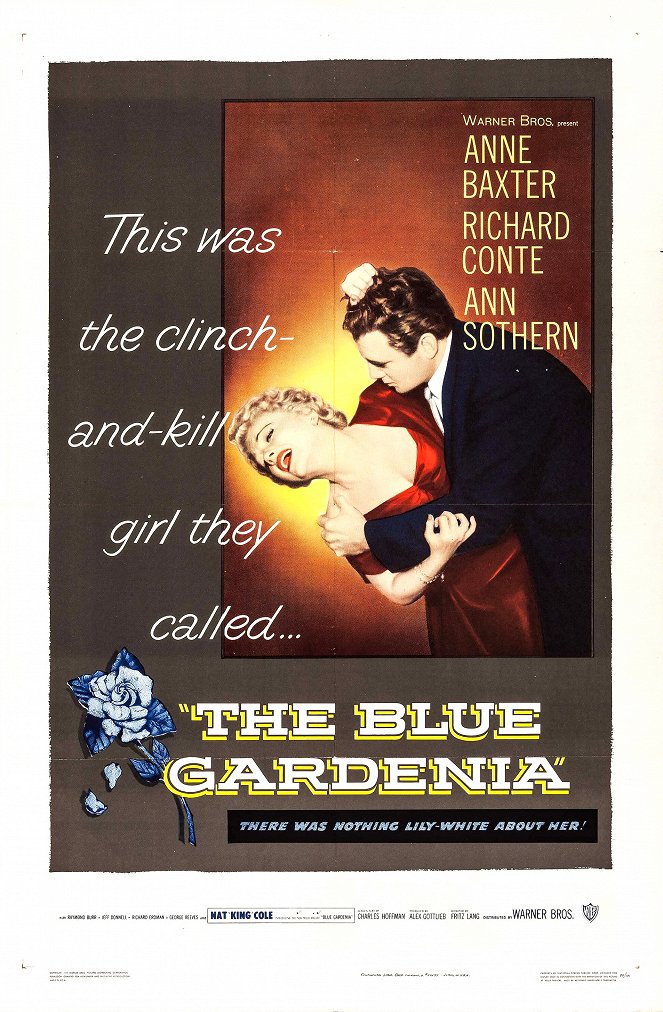 The Blue Gardenia - Cartazes