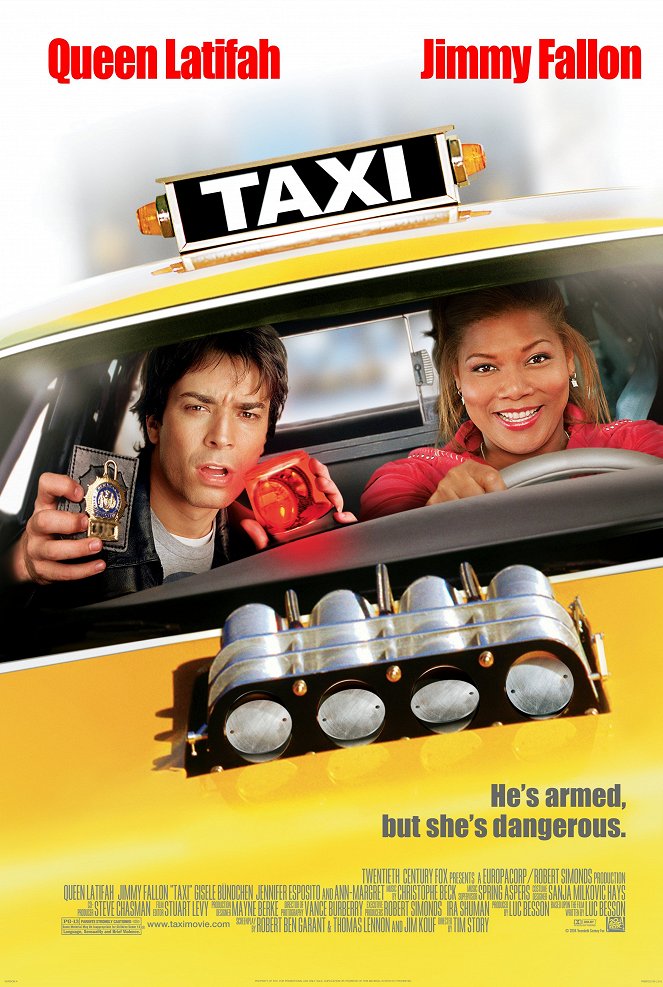 Taxi: Derrape total - Carteles