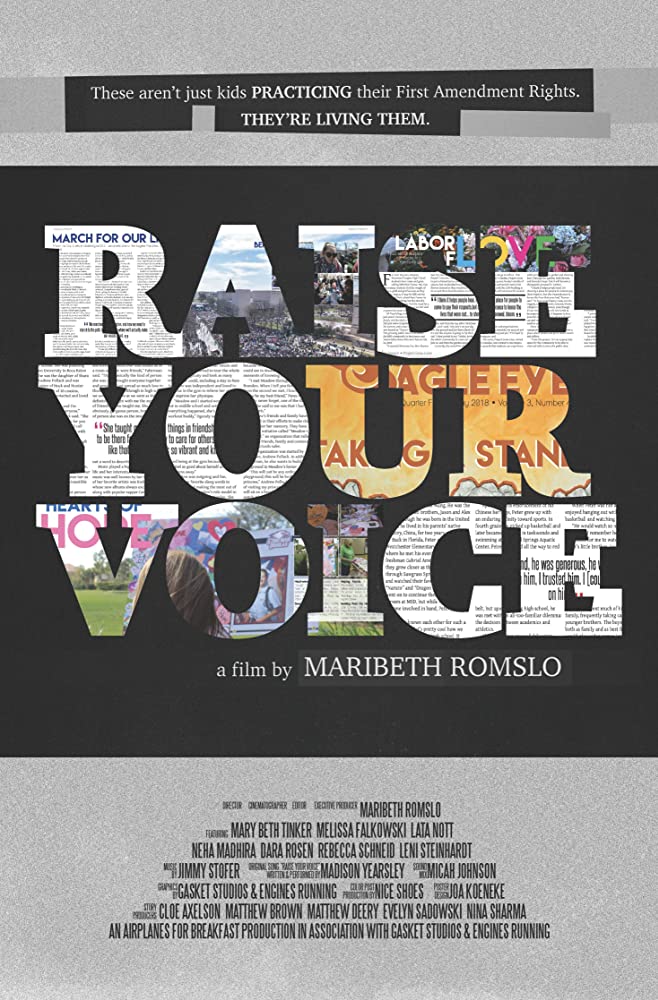 Raise Your Voice - Posters