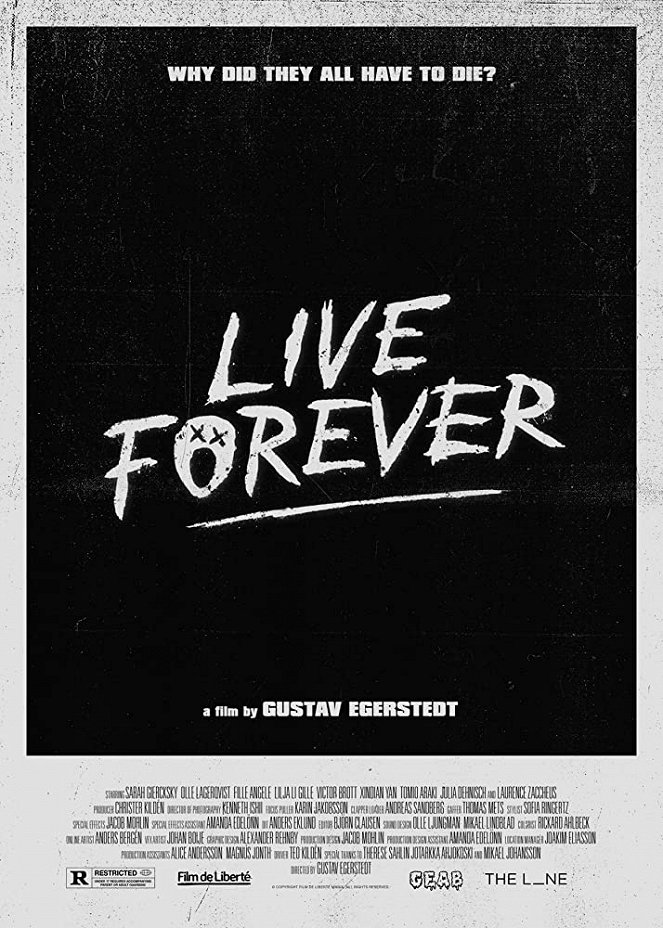 Live Forever - Plakátok