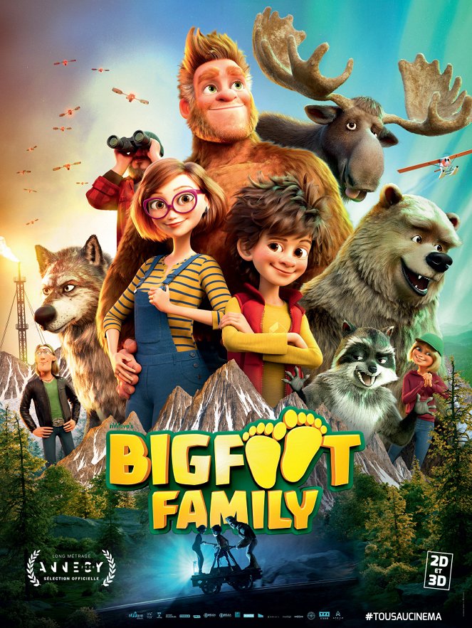 Bigfoot em Família - Cartazes