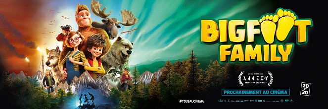 Bigfoot Junior - Ein tierisch verrückter Familientrip - Plakate