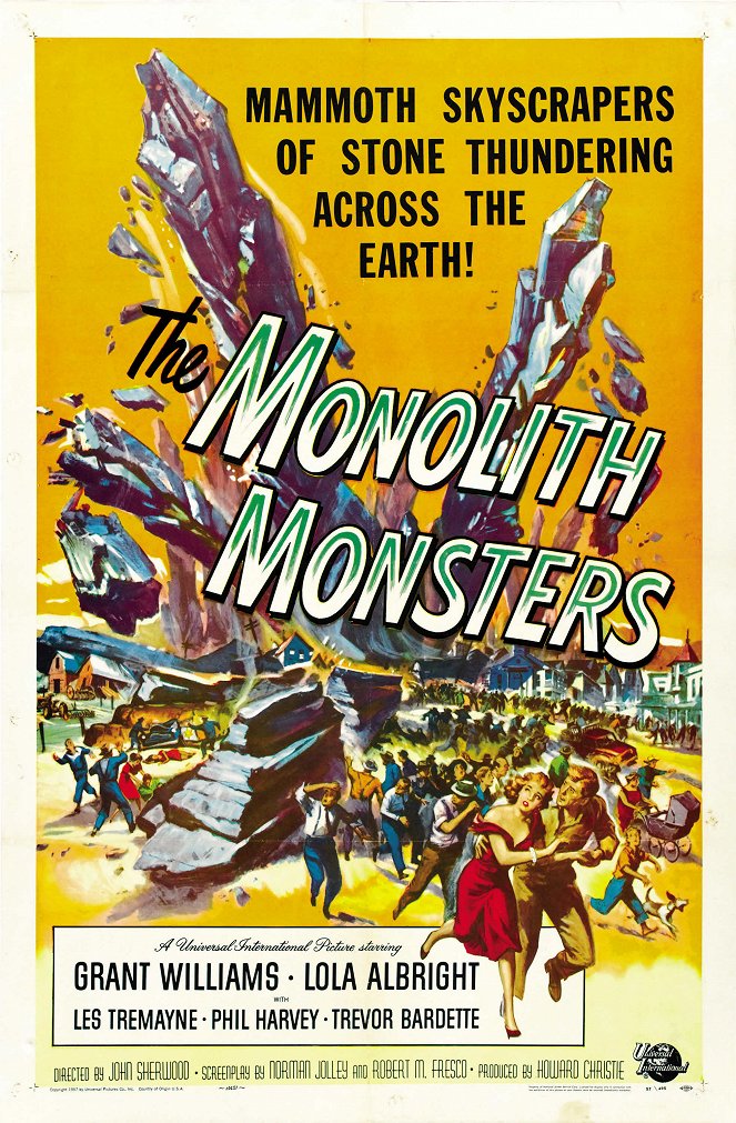 The Monolith Monsters - Plakátok