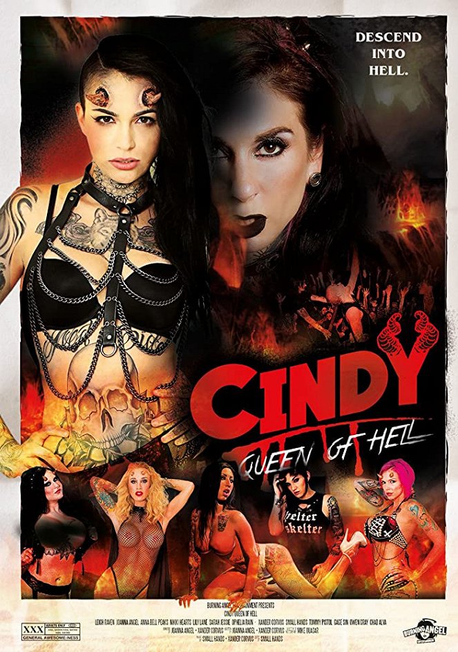 Cindy Queen of Hell - Carteles