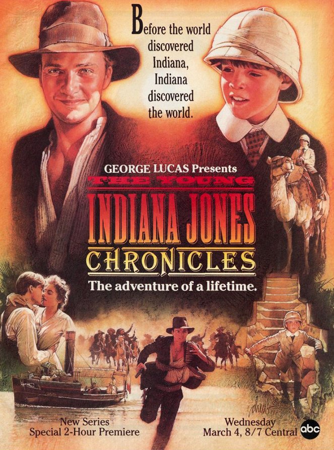 Las aventuras del joven Indiana Jones - Carteles