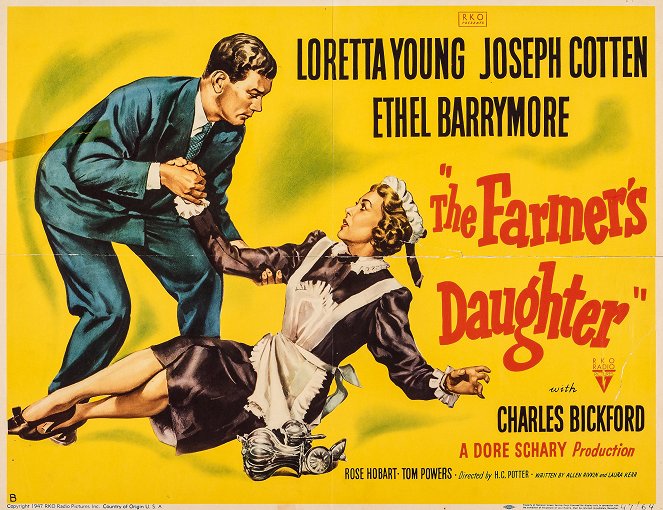 The Farmer's Daughter - Affiches