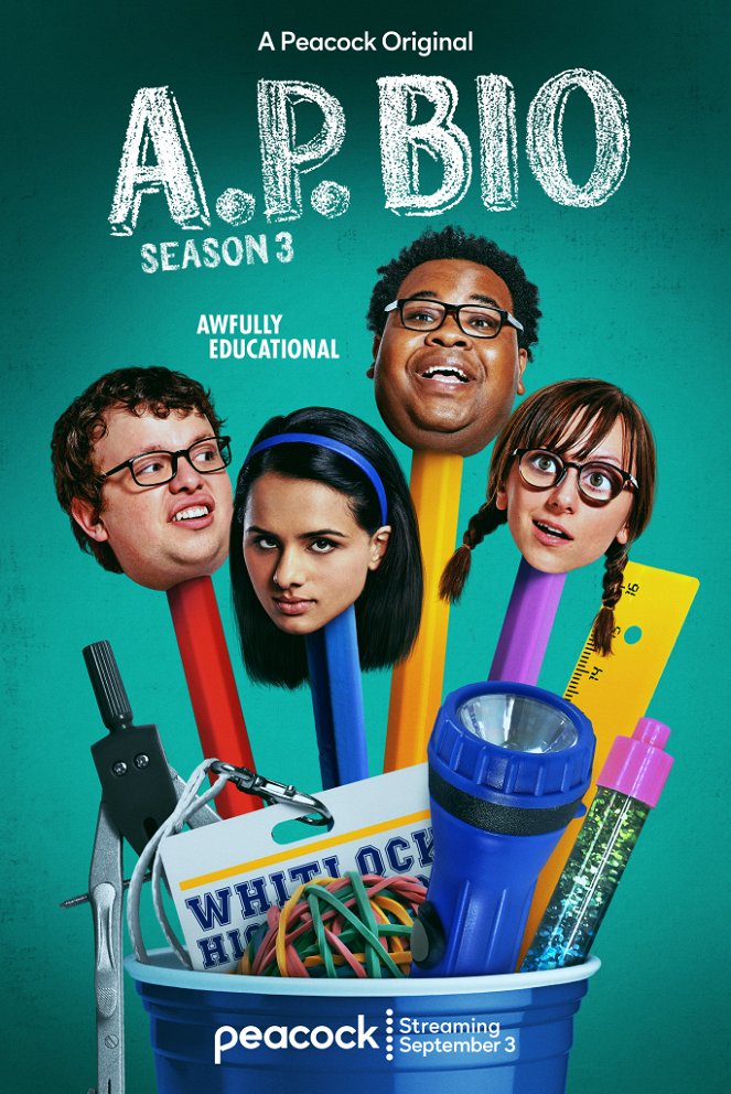A.P. Bio - A.P. Bio - Season 3 - Plakáty