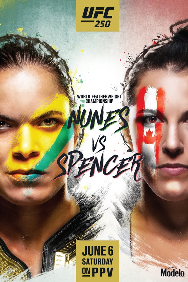 UFC 250: Nunes vs. Spencer - Julisteet