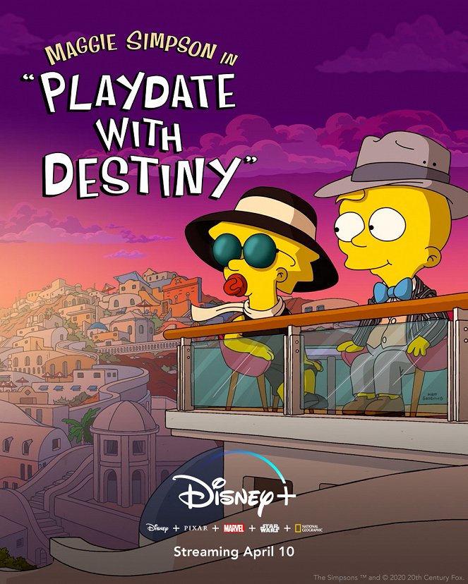 The Simpsons: Playdate With Destiny - Plakate