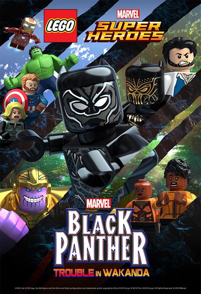 LEGO Marvel Super Heroes: Black Panther - Trouble in Wakanda - Carteles