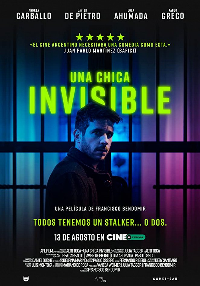 Una chica Invisible - Plakate