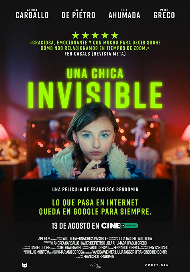 Una chica Invisible - Julisteet