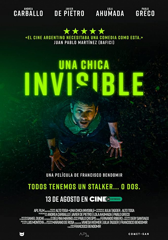Una chica Invisible - Plakátok