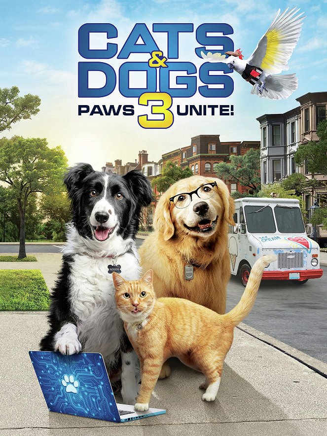 Psy i koty 3: Łapa w łapę - Plakaty