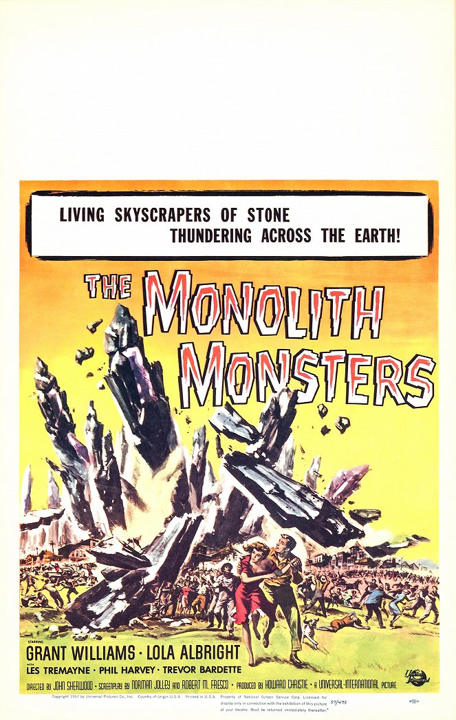 The Monolith Monsters - Plakátok