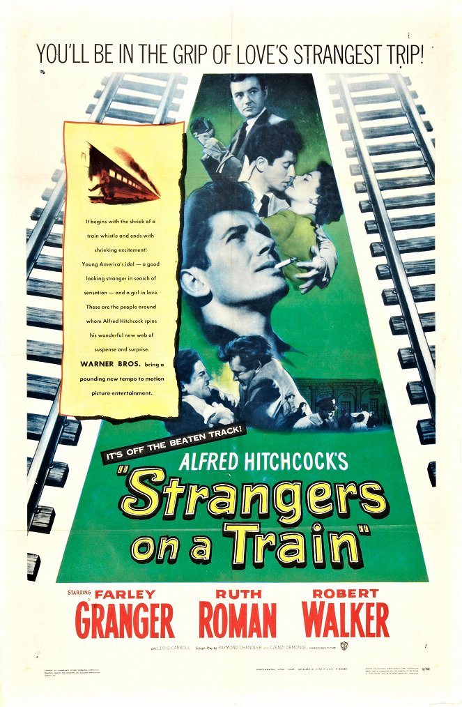 Der Fremde im Zug - Plakate