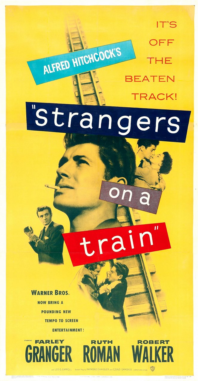 Extraños en un tren - Carteles
