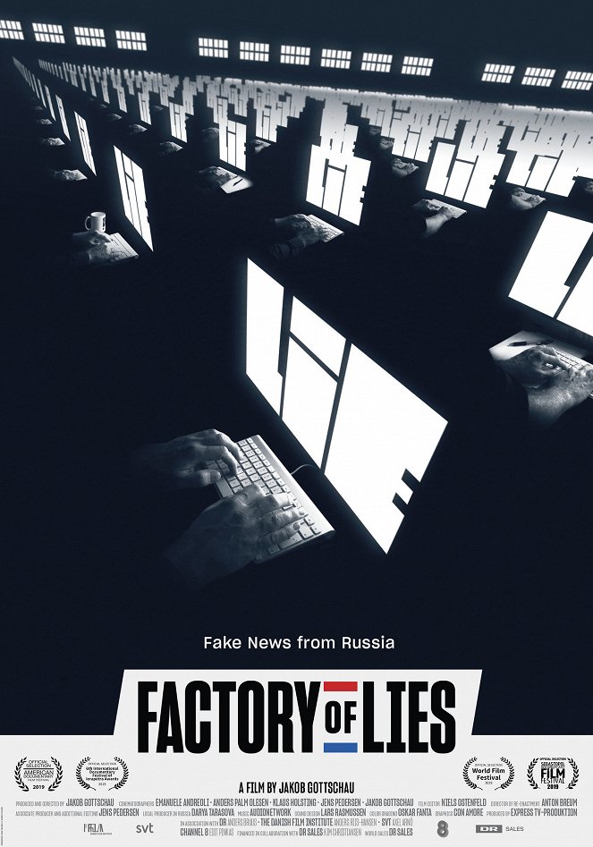 Továrna na lži aneb Fake news z Ruska - Plakáty