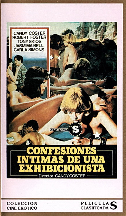 Confesiones íntimas de una exhibicionista - Plakate