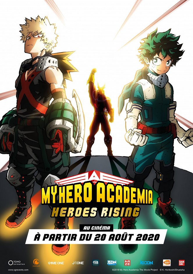 My Hero Academia: Heroes Rising - Affiches