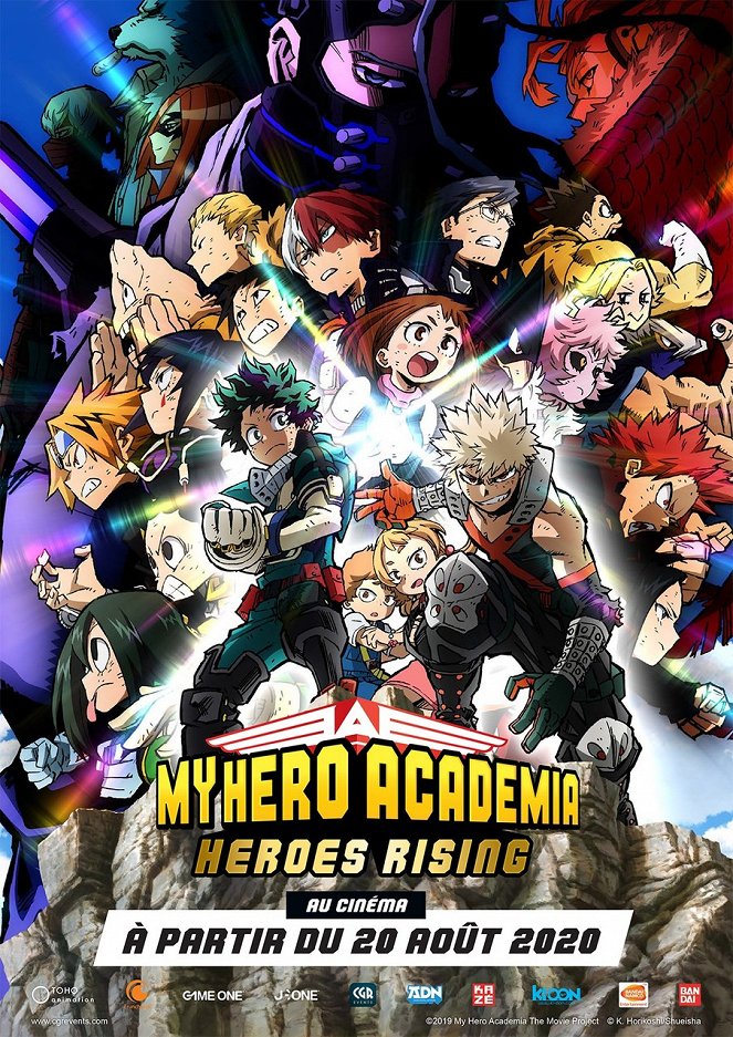 My Hero Academia: Heroes Rising - Affiches