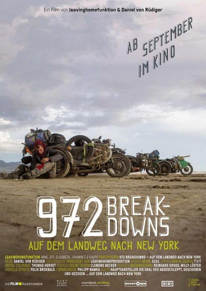 972 Breakdowns - Auf dem Landweg nach New York - Plakate
