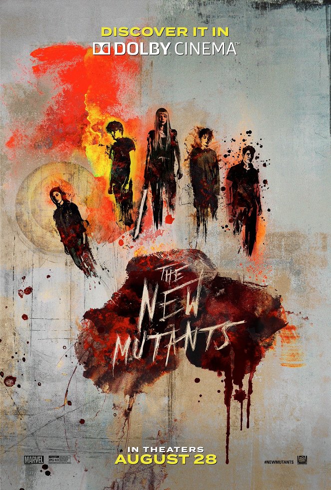 Os Novos Mutantes - Cartazes
