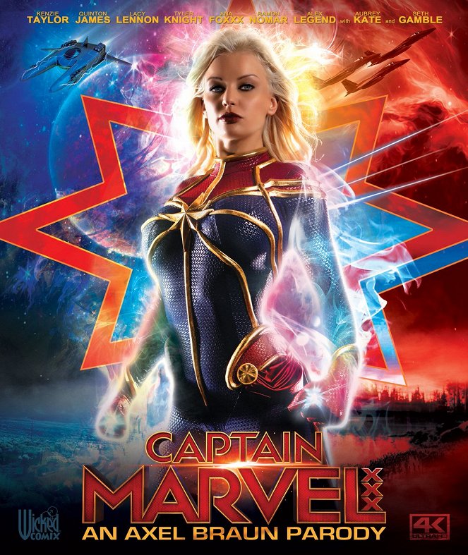 Captain Marvel XXX: An Axel Braun Parody - Plakáty