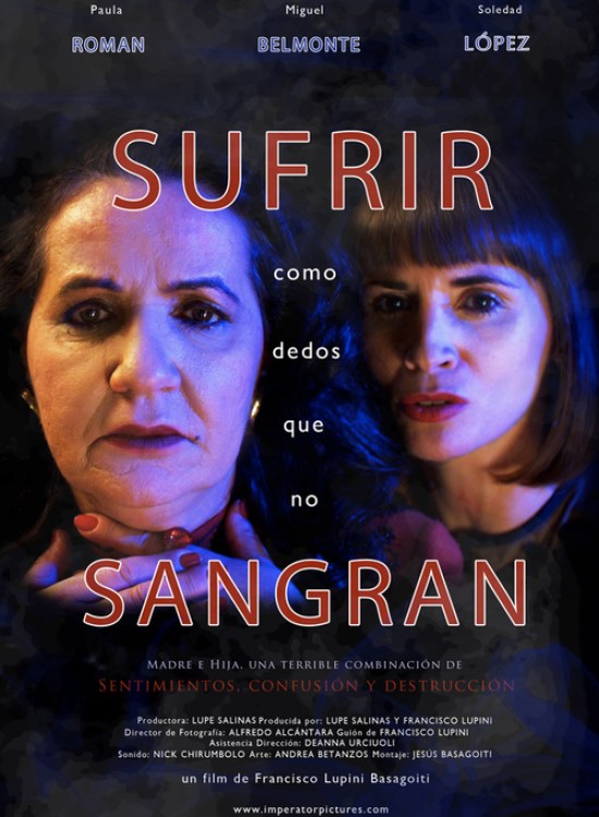 Sufrir como dedos que no sangran - Affiches