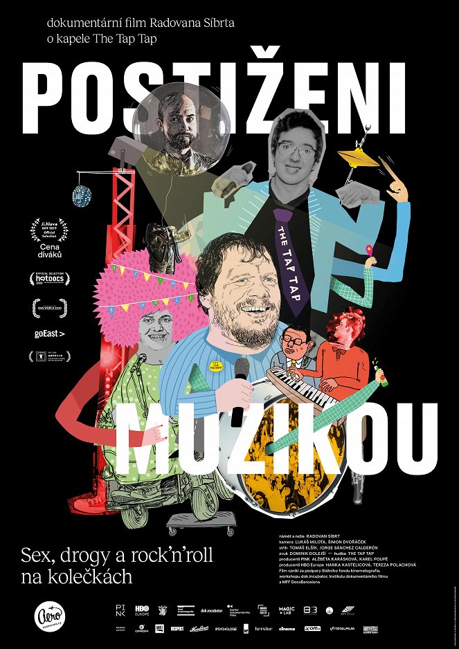 Postihnutí muzikou - Plagáty