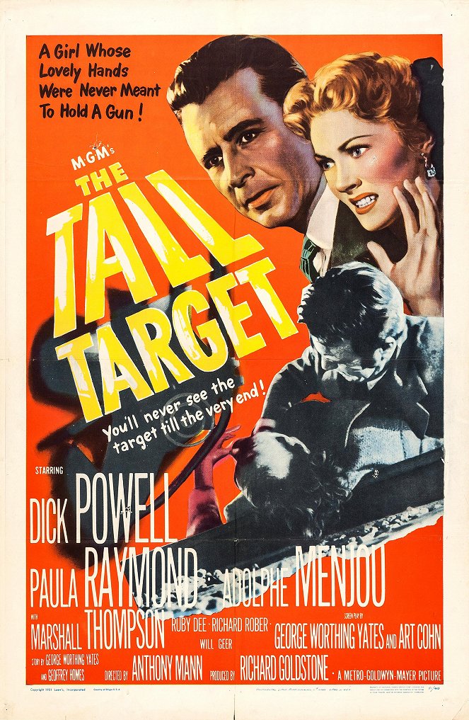 The Tall Target - Posters