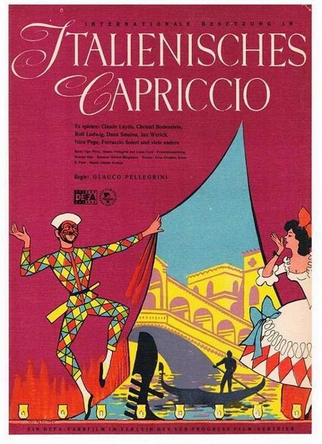 Italské capriccio - Plagáty