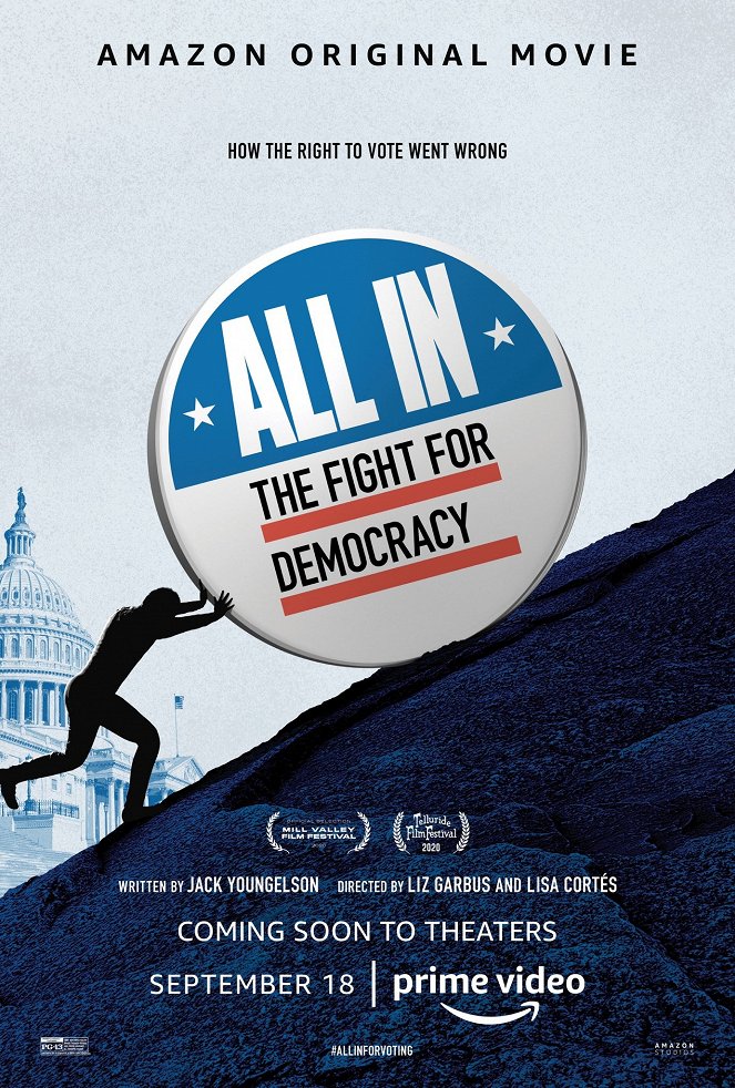 All In: The Fight for Democracy - Affiches