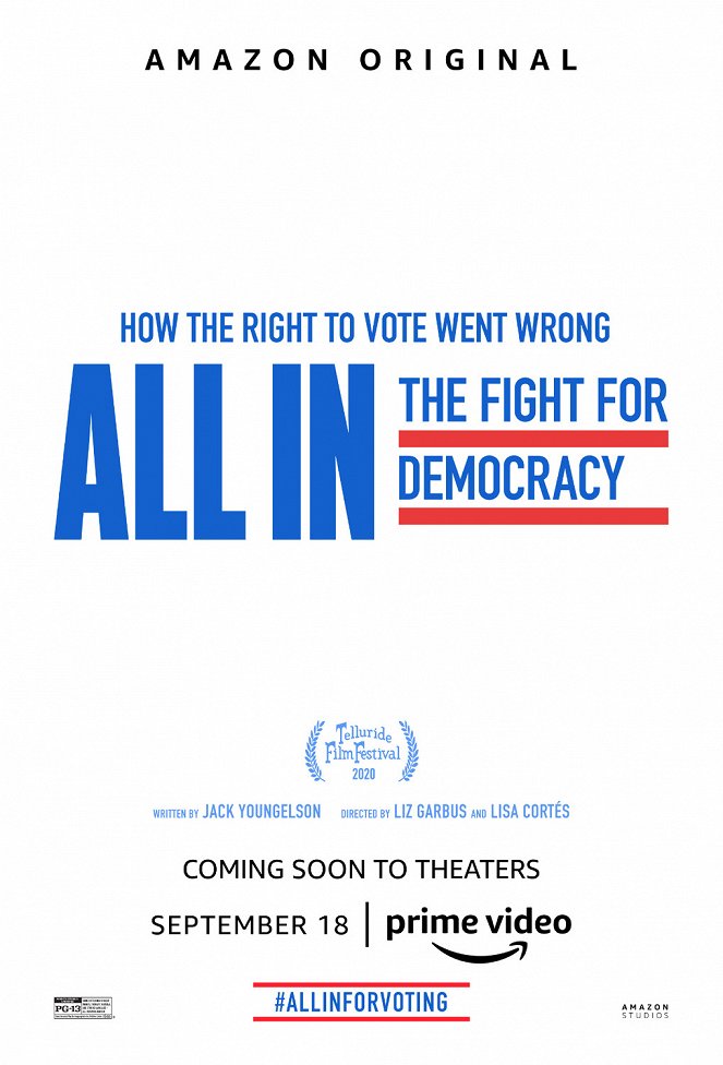 All In: The Fight for Democracy - Plakáty