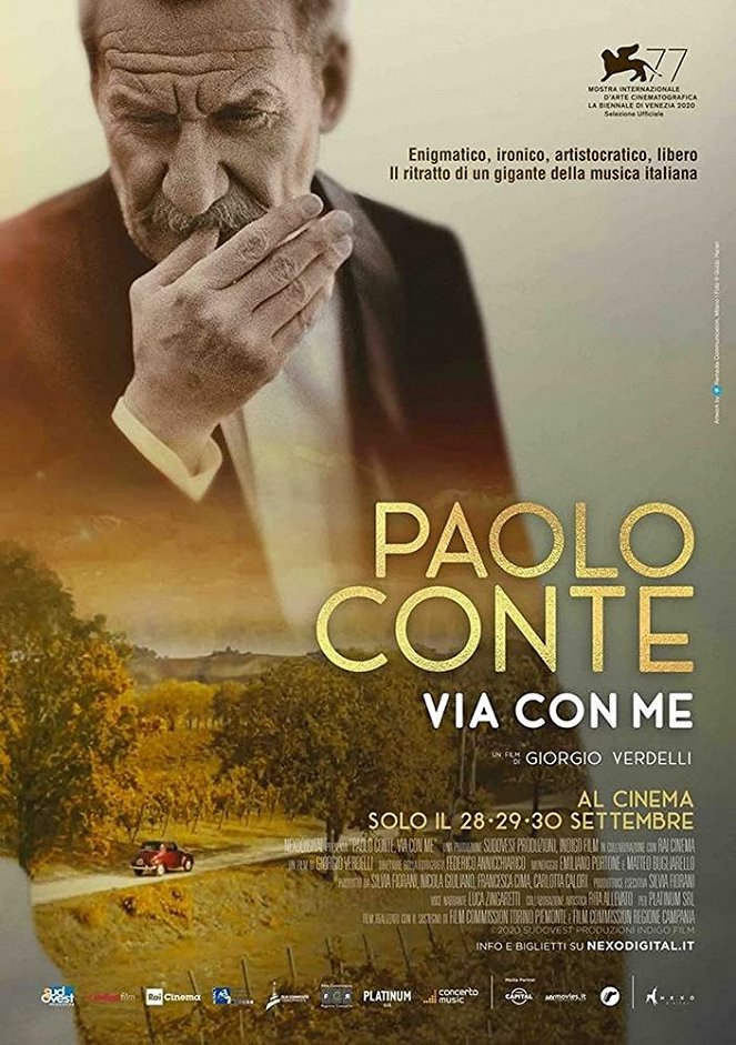 Paolo Conte - Via con me - Plagáty