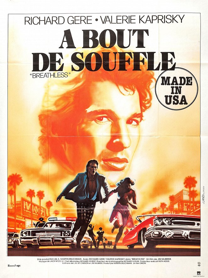 A bout de souffle made in USA - Affiches