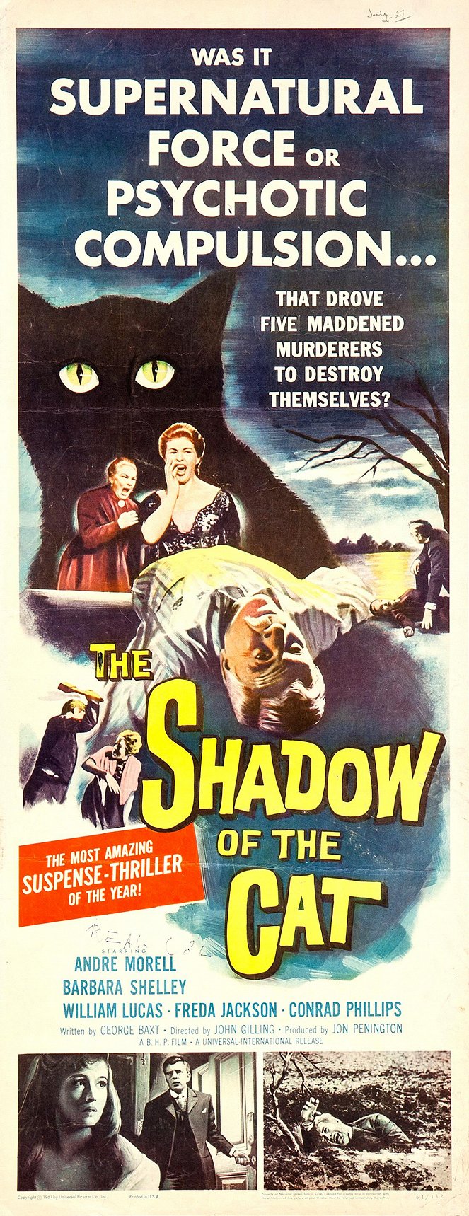 The Shadow of the Cat - Posters